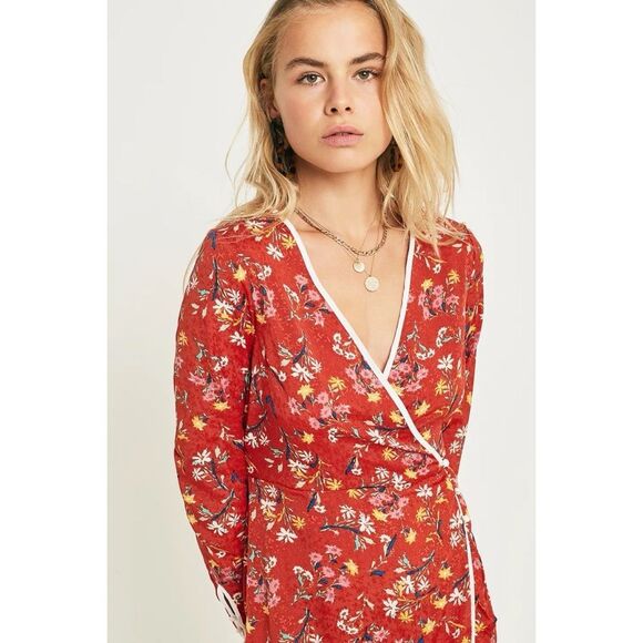 Free People Covent Garden Floral Midi Dress - Picture 2 of 10